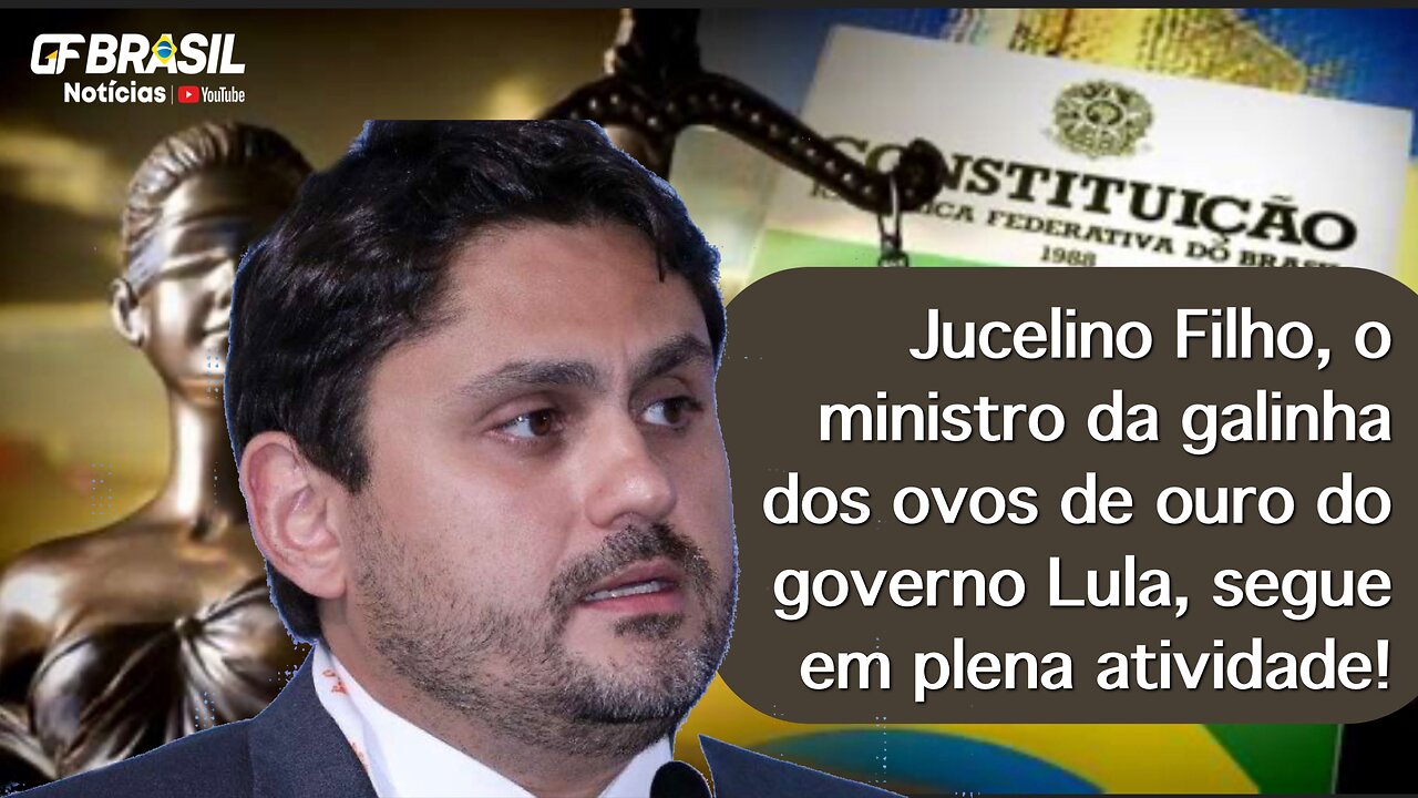 Jucelino Filho, o ministro da galinha dos ovos de ouro do governo Lula, segue em plena atividade!