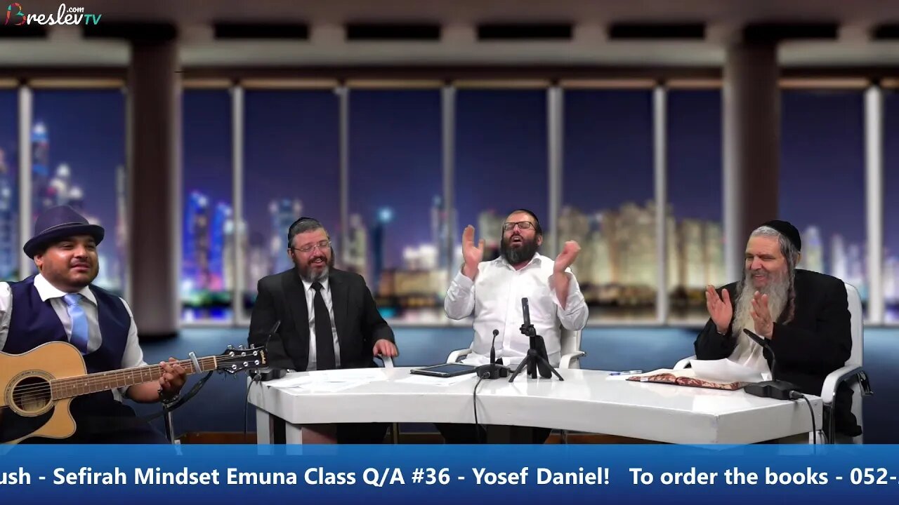 From Meron to Shavuot United Souls Emuna class - Charlie Harary and Yosef Daniel - Rav Shalom Arush!