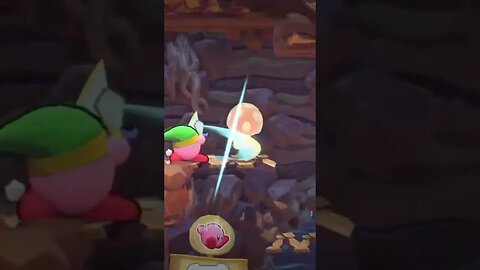 Sword Kirby Attacking! #kirby #returntodreamlanddx #switch