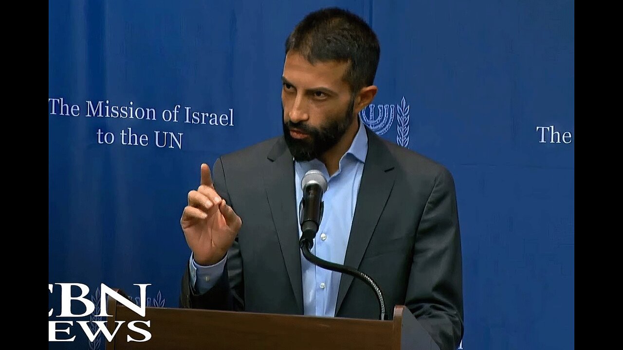 Son of Hamas Co-Founder Denounces Group at UN, Exposes 'Savage' Indoctrination of Palestinian Kids