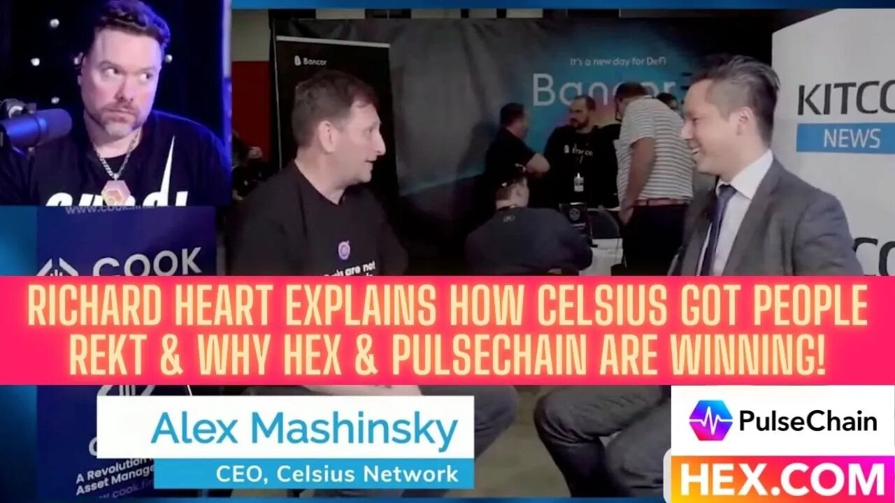 Richard Heart Explains How Celsius Got People Rekt & Why Hex & Pulsechain Are Winning!