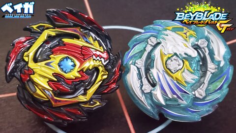 VENOM DIABOLOS .Vn.Bl vs HEAVEN PEGASUS .10P.Lw SEN (especial GT) - Beyblade Burst ベイブレードバースト