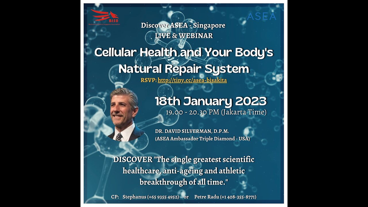 Cellular Health and Your Body Natural Repair System (Part-2)