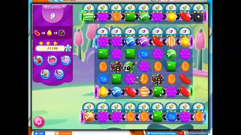 Candy Crush Level 3467 Talkthrough, 25 Moves 0 Boosters