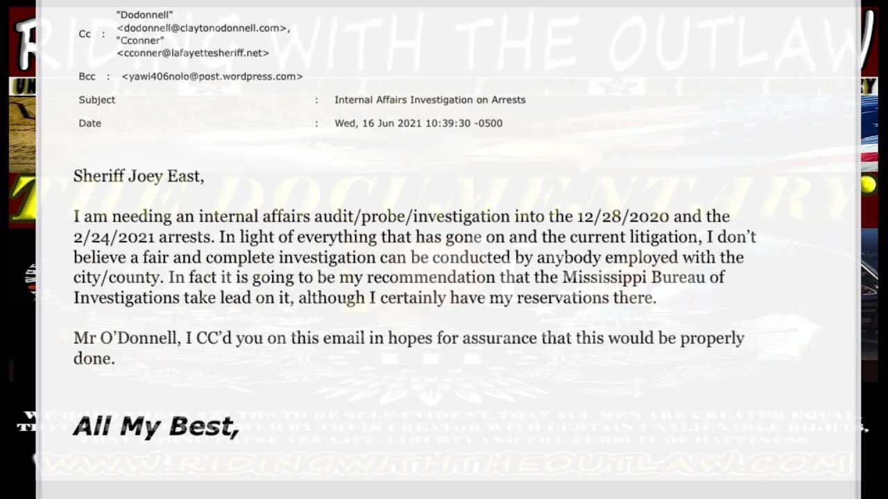 Muted by Lafayette County Government | The Suppression tactics never end 6-16-21