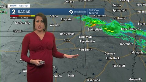 Hot Afternoon Ahead of a Few Storms