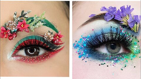 Amazing eye makeup for beginners ❤️😻