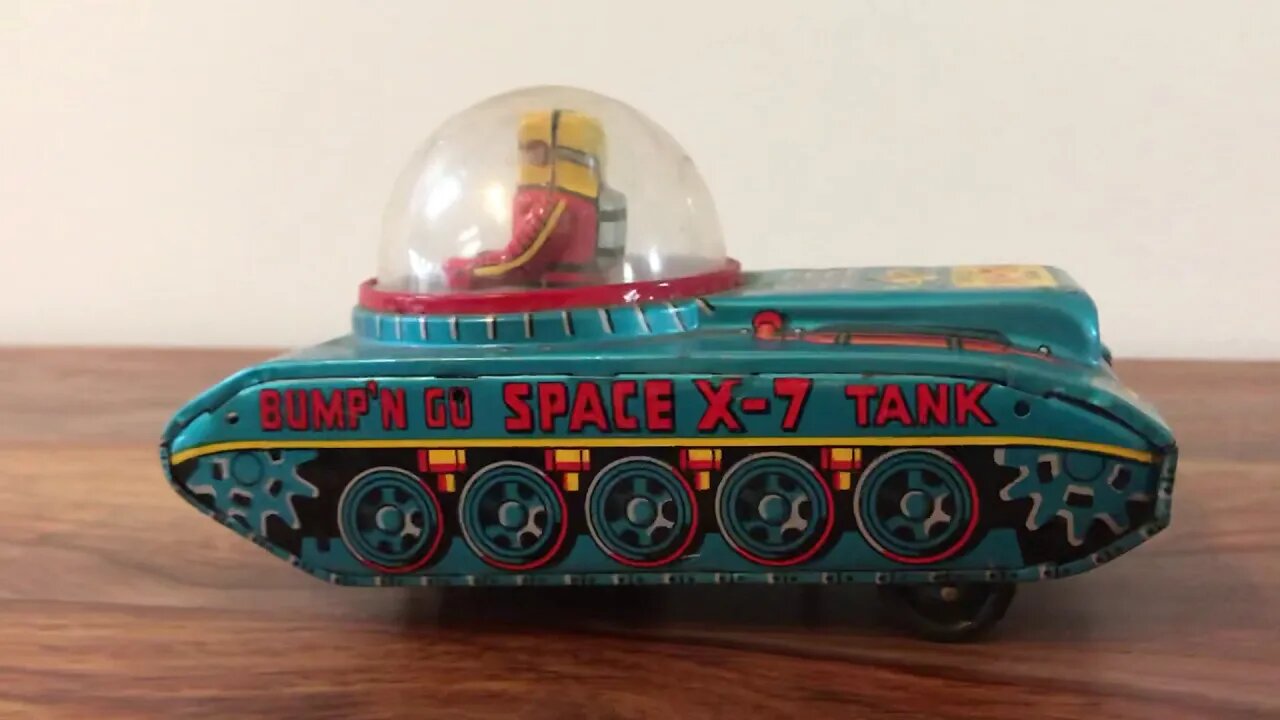 X-7 Space Tank Rare Blue Version