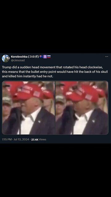 Pres Trump Butler Pennsylvania rally assassination attempt - The Most Visible Miracle in History 🙏