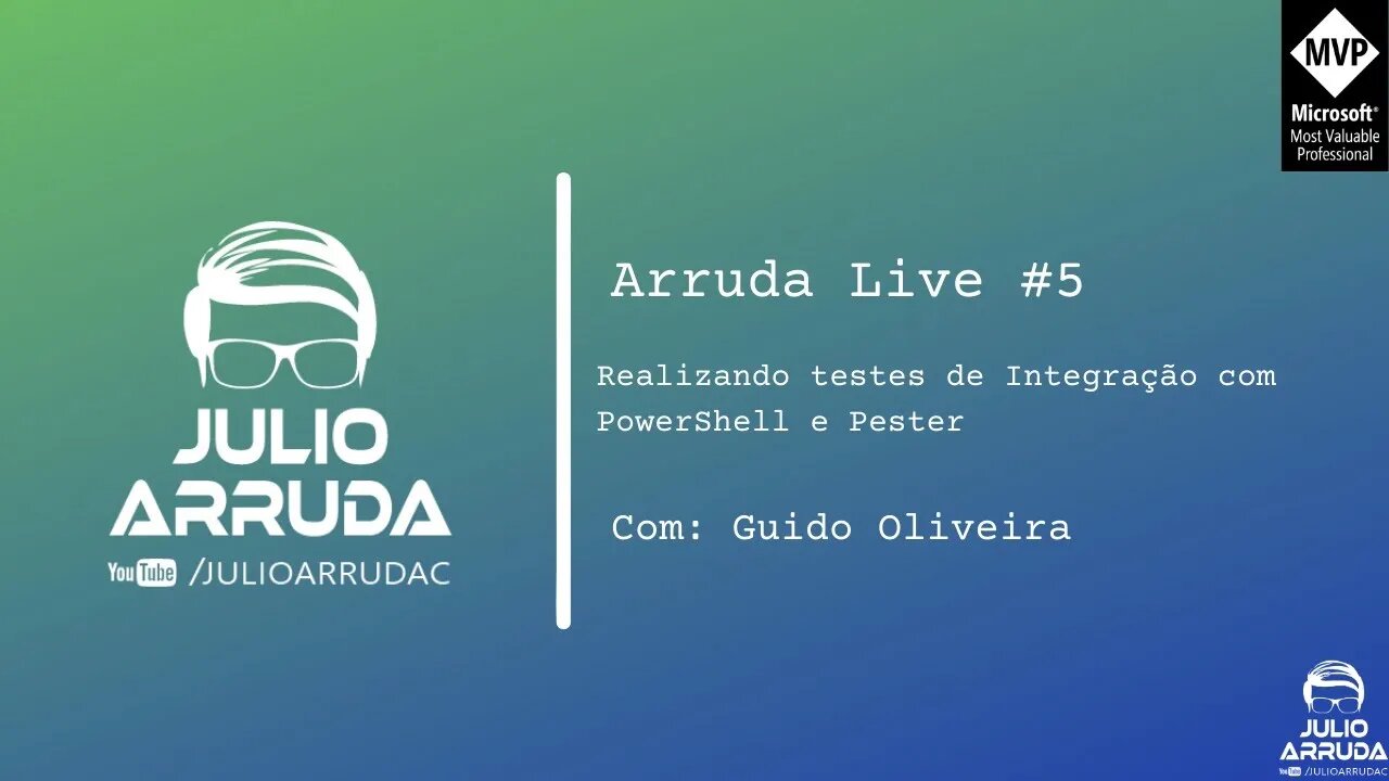 Realizando Testes de Integração com PowerShell e Pester | Arruda Live #5