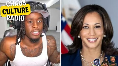 Kai Cenat goes crazy on stream after Secret Service and Kamala Harris campaign call