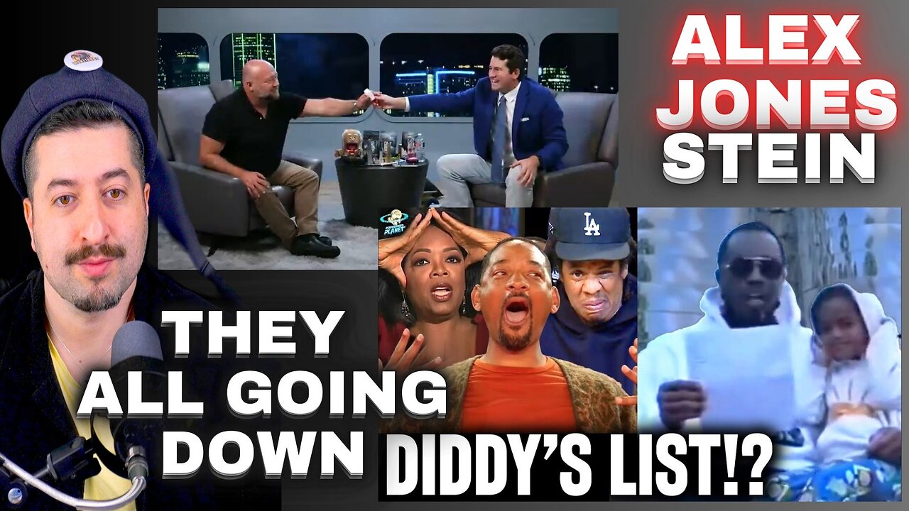 P Diddy Has A Epstein List / Alex Jones Alex Stein Interview