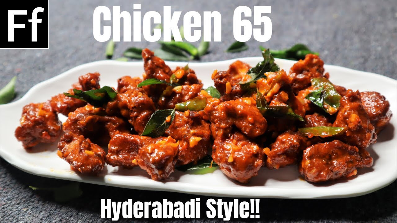 Hyderabadi Chicken 65 || Restaurant Style Chicken 65 Recipe