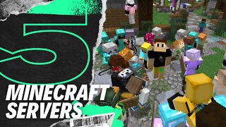 Top 5 Amazing Minecraft Servers!