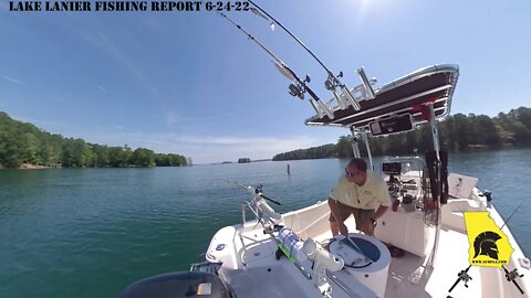 Lanier Fishing Report 6-24-22