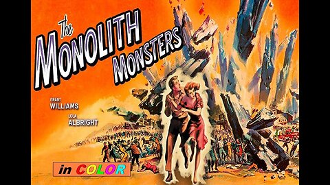 THE MONOLITH MONSTERS 1957 in COLOR Meteor Crash in Desert Town Creates Rock Monsters FULL MOVIE