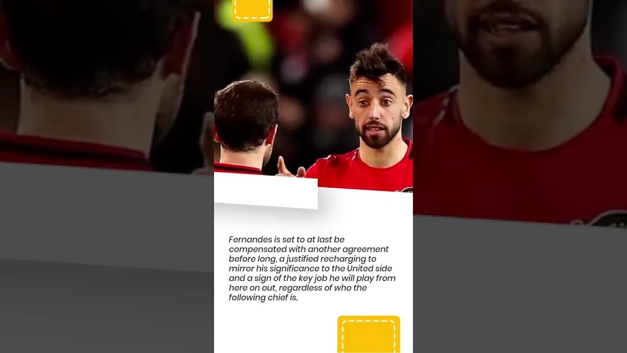 Bruno Fernandes has sent Manchester United's new manager a message they will not disregard #shorts