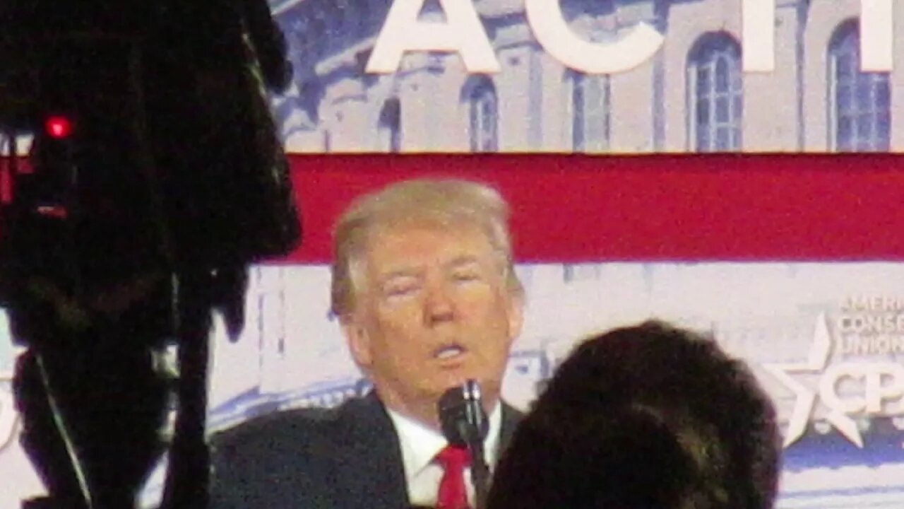 President Trump cpac 2018 short clip low quality 2