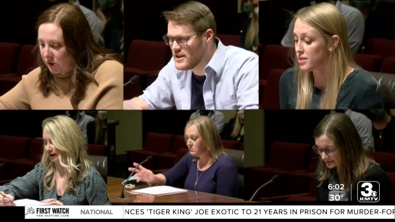 Rosewood Academy parents make case for childcare bill at hearing