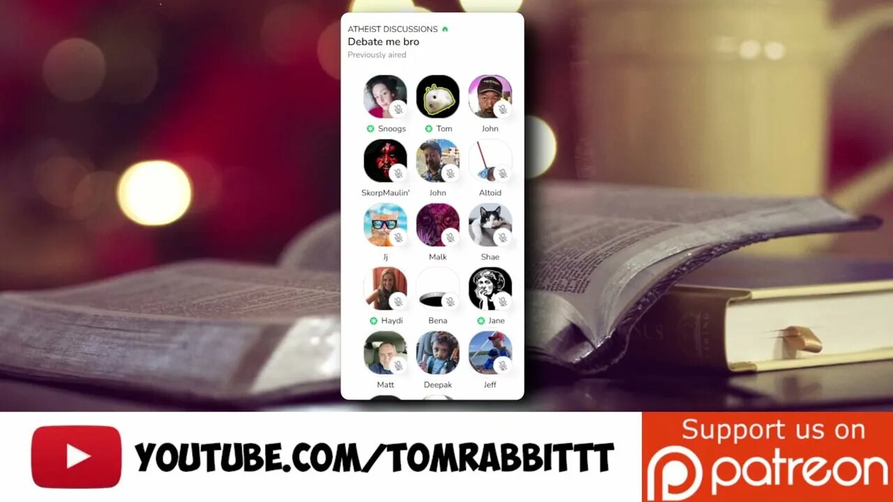 @Evolution False is blocking Christians that talk to Tom Is@V Ξ K Lnext @Praise I AM @Tom Rabbittt
