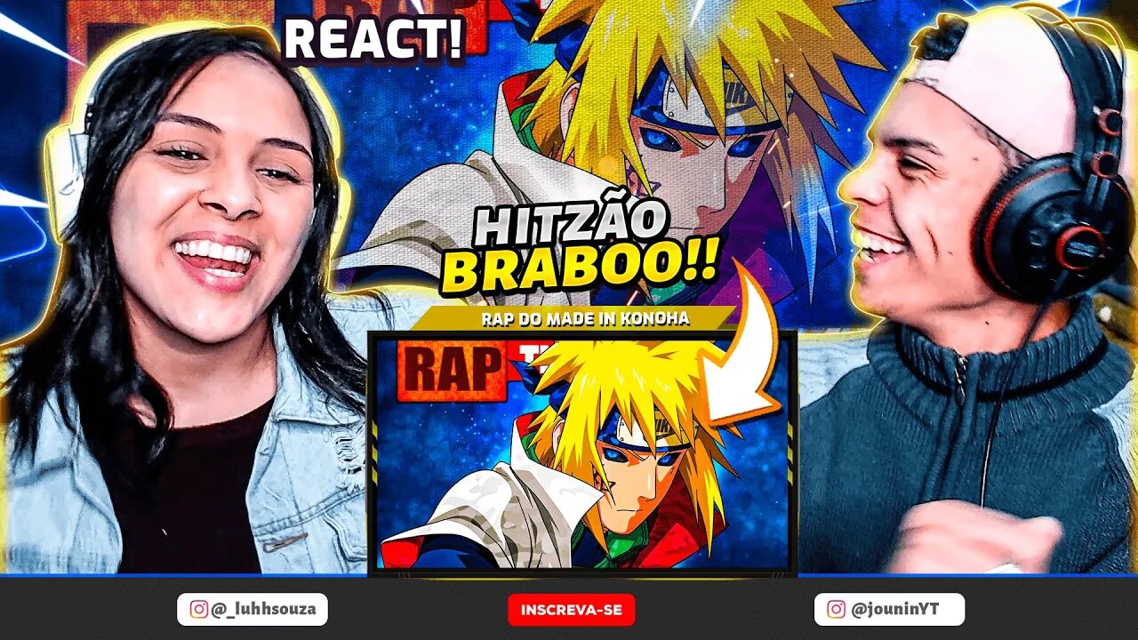 Rap Made in Konoha - Minato (Naruto) // TK RAPS [Prod. Sidney Scaccio] | [React RapNerd] 🔥