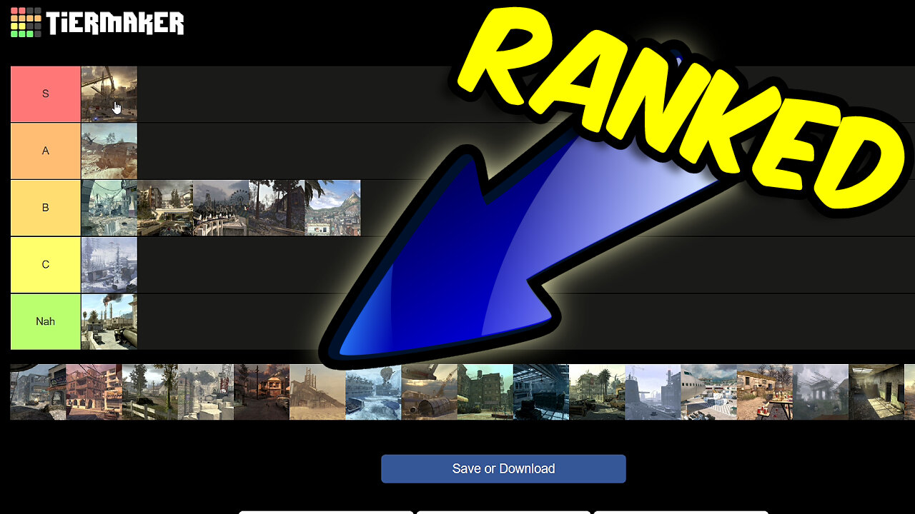 Ranking ALL Multiplayer Maps In MW2!