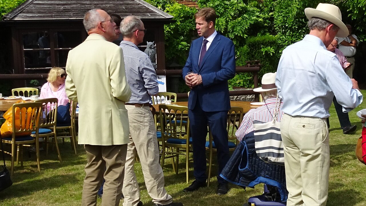 Tobias Ellwood speaking in Salisbury 23rd June 2023: Part 1