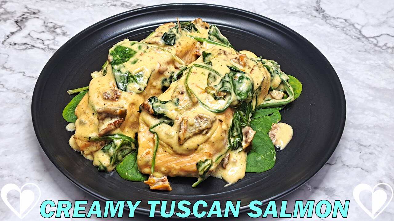 Creamy Tuscan Salmon | Easy & Delicious Fish Recipe TUTORIAL