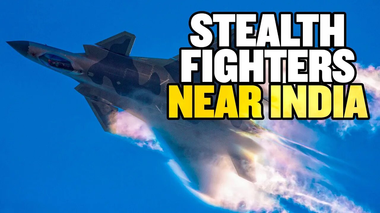 China Sends Stealth Fighter Jets Near India