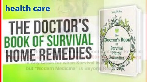 The Doctor's Book of Survival Home Remedies