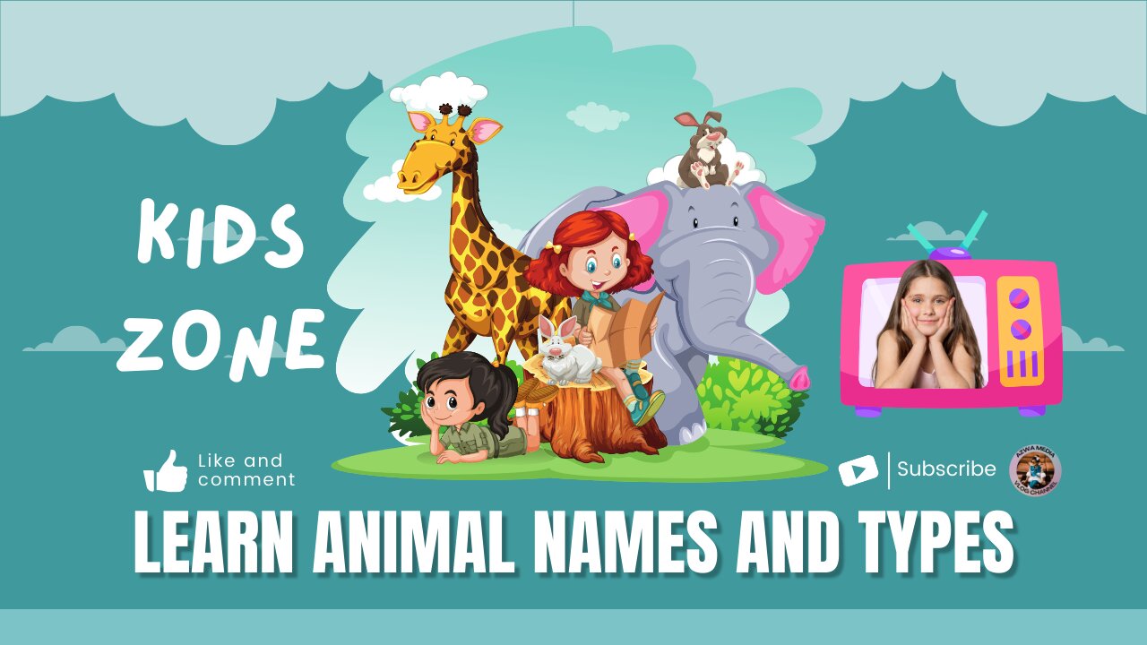 "Taj Giggles's Spellbinding Animal Safari | Learn and Spell with [Your Host AZWA]!"