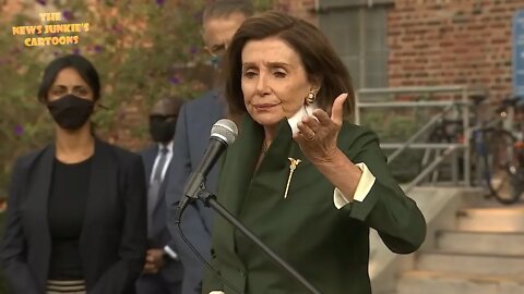 Pelosi mentions "beauty salons" when asked about rights of women in Afghanistan.