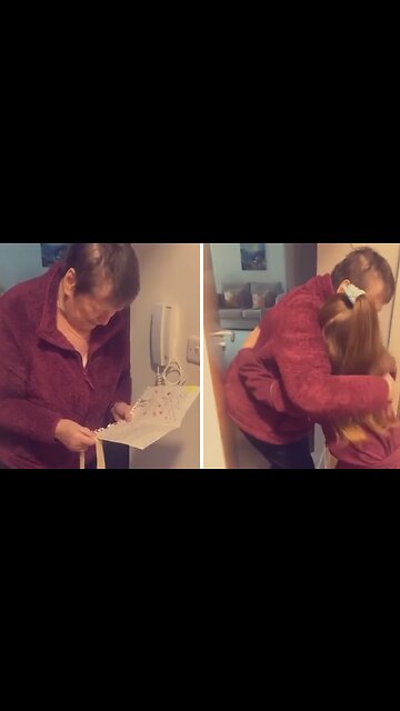 Little girl's women's day gift brings joy to neighbor's life