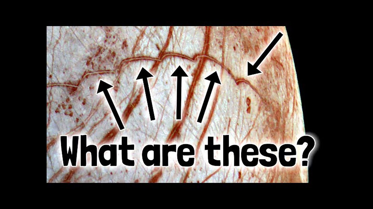 Extraterrestrial Cycloids - Why Are They on Europa?