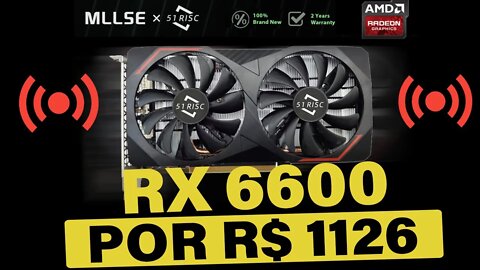 🔥 AO VIVO - RX 6600M 51RISC - TESTE NO HACKINTOSH E GAMES NO WINDOWS