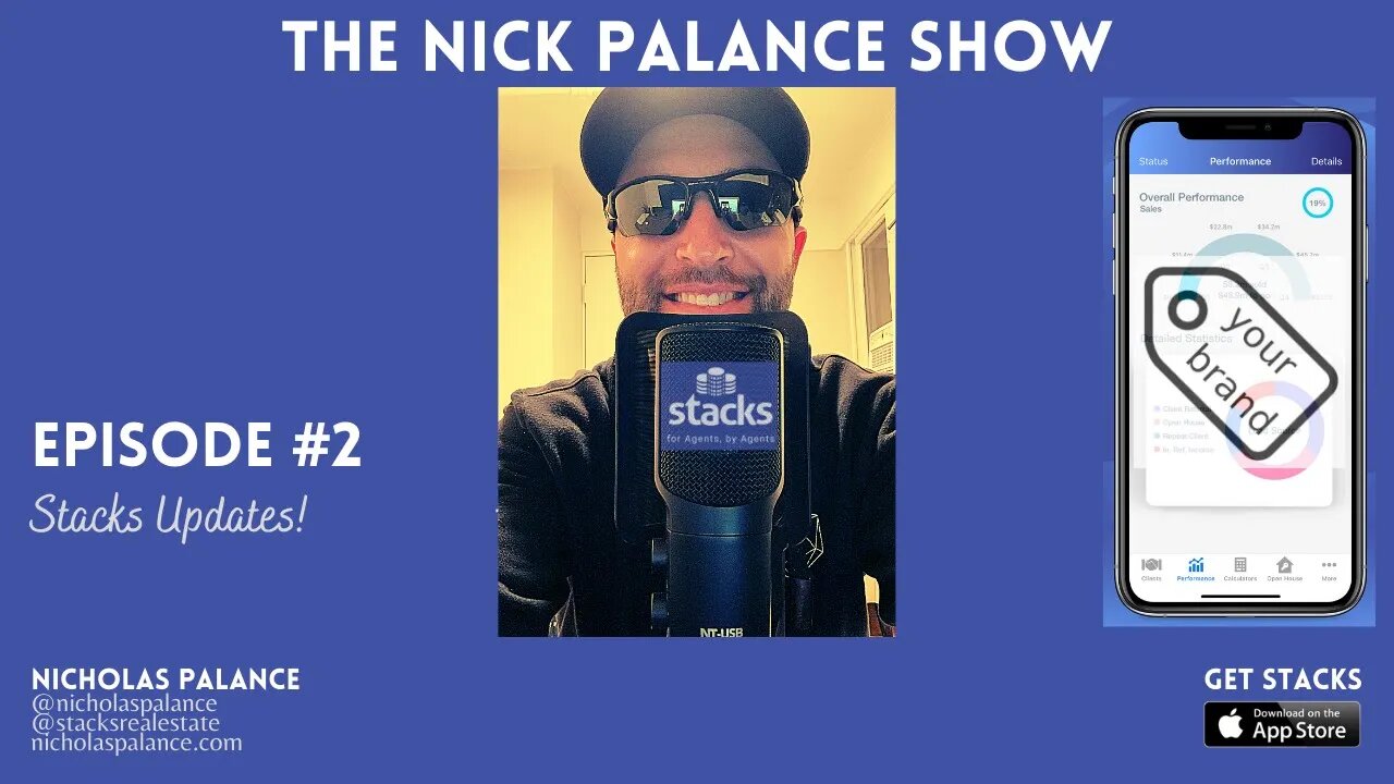 The Nick Palance Show #2 • What's new with my startup, Stacks?!