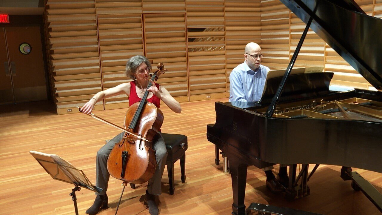 SUNY Fredonia professors join forces to make beautiful music as The Ekstasis Duo