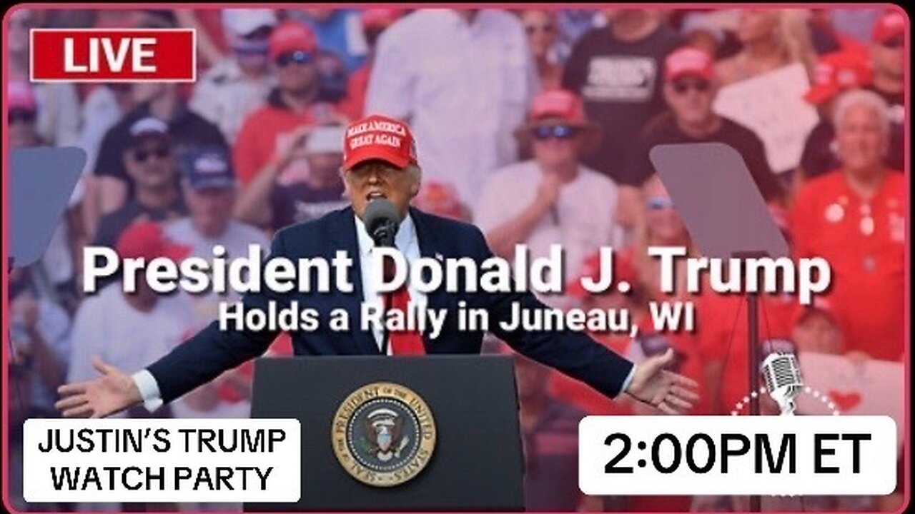 President Trump Holds a Rally Live in Juneau, WI - 10/6/24