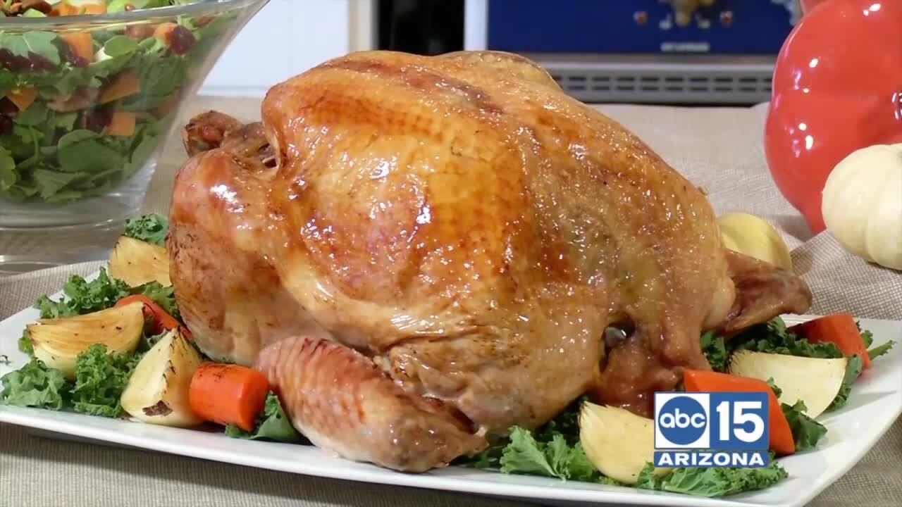 Nutritionist DJ Blatner has some "healthified" Thanksgiving Feasts from Aldi