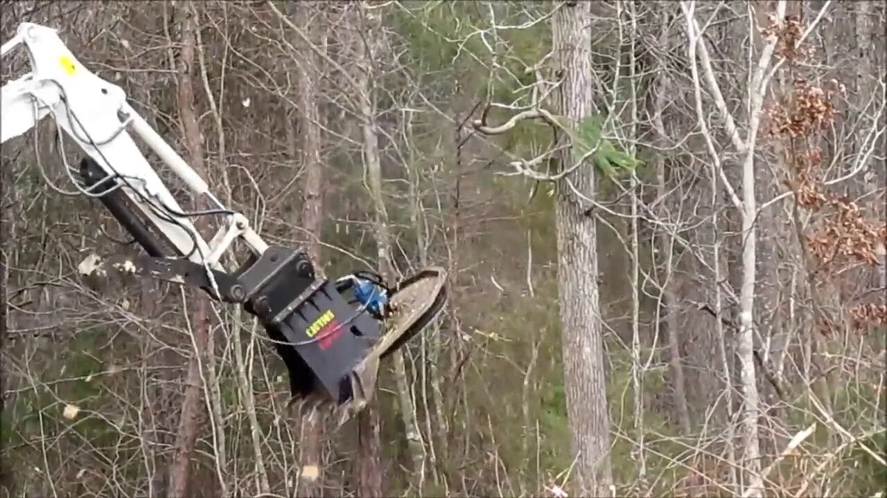 Brush Cutter Mayhem!! | Excavator Brush Cutter & Mower In Action!