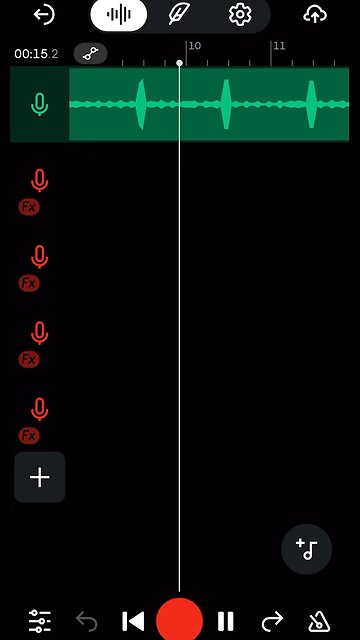 Making a song on my iPhone