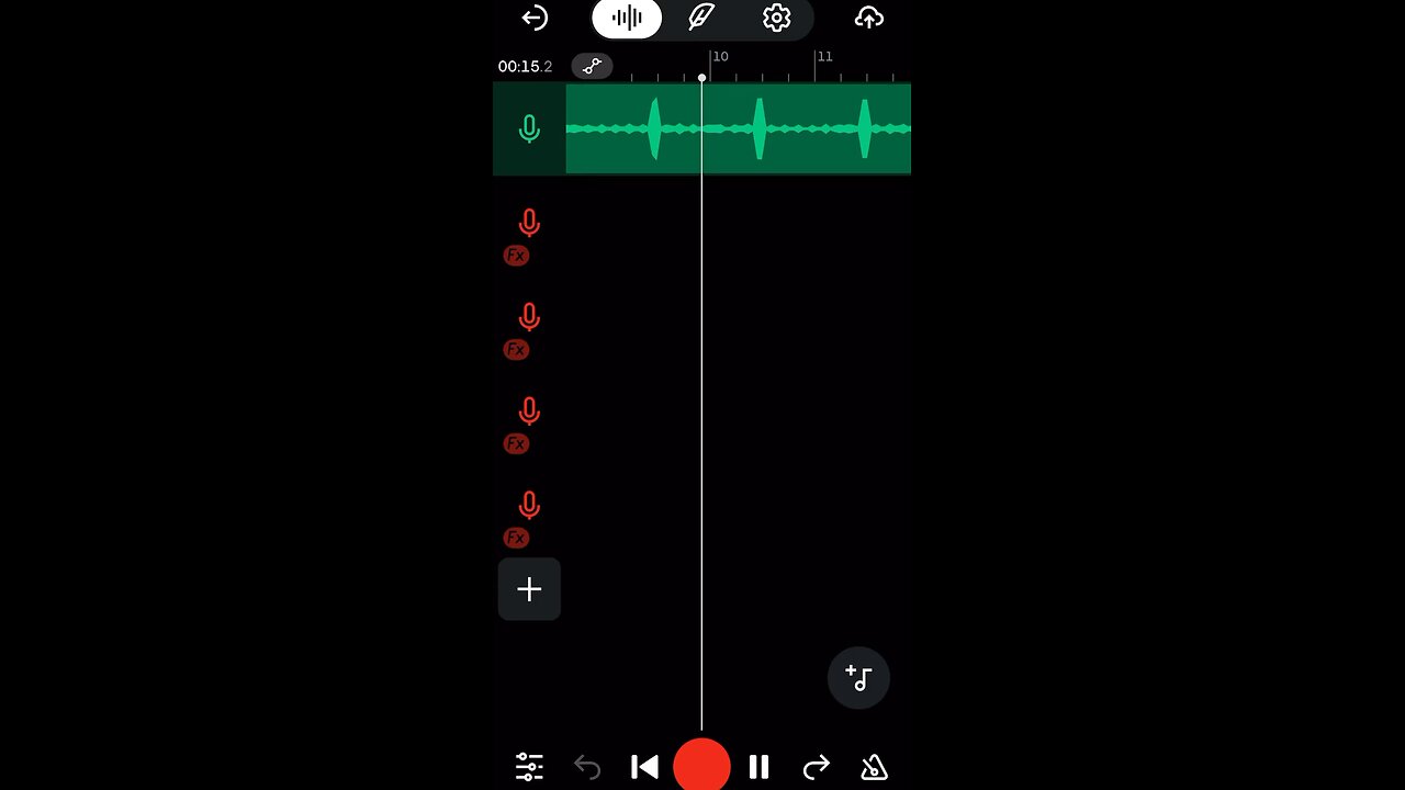 Making a song on my iPhone