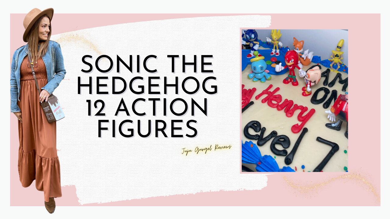 Sonic The hedgehog 12 action figures review