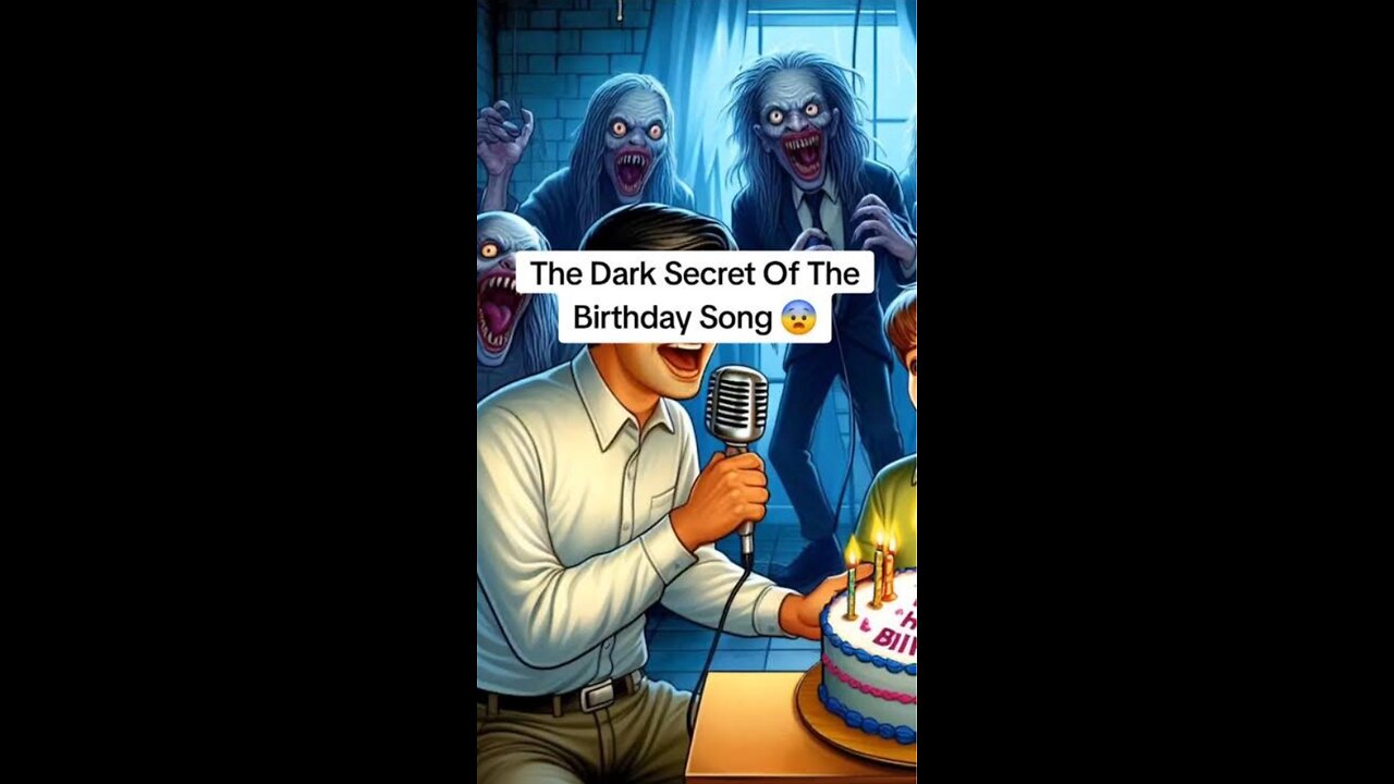 "The Enigmatic Melody: Unraveling the Dark Secrets Behind the Birthday Song"😱😱