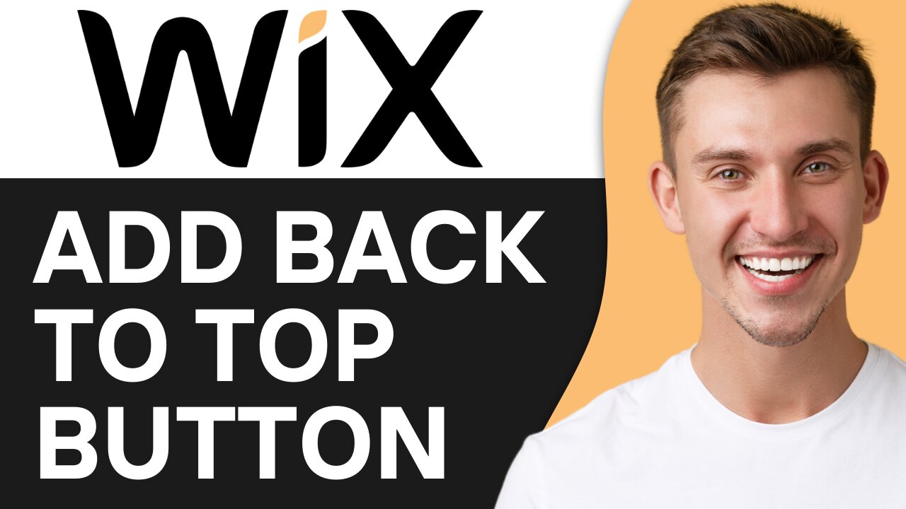 HOW TO ADD BACK TO TOP BUTTON ON WIX WEBSITE