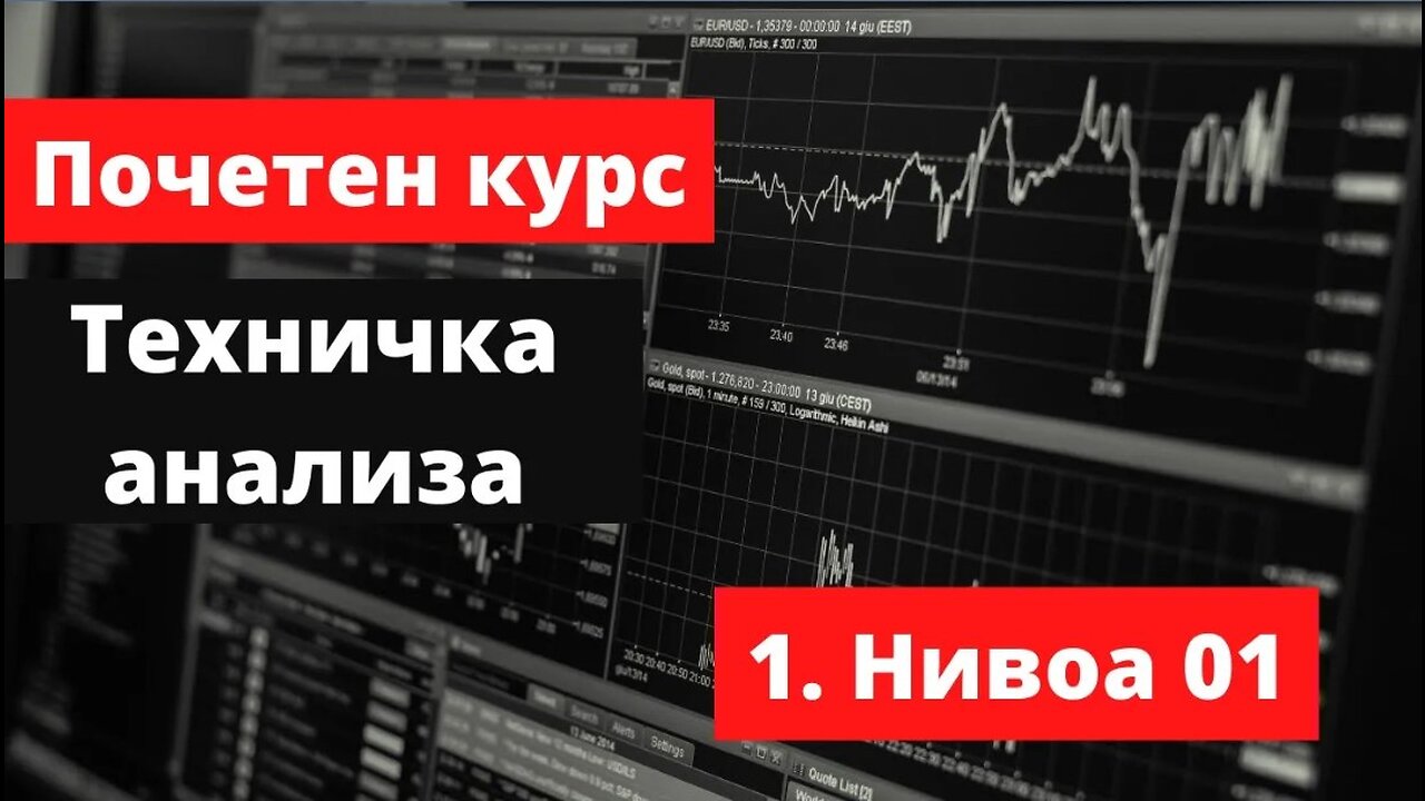 Крипто техничка анализа почетен курс 1. Нивоа 01