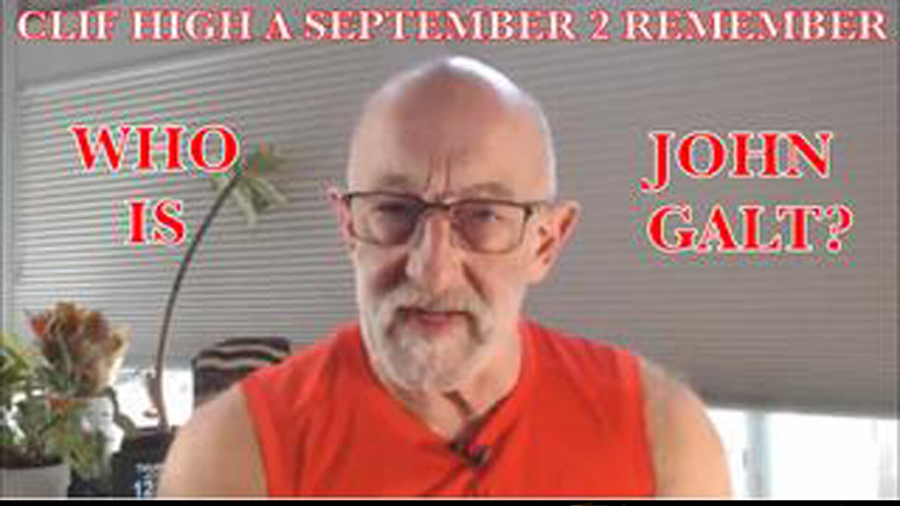 CLIF_HIGH: IT'S ALL ABOUT TO BLOW UP! A SEPTEMBER TO REMEMBER. TY JGANON, SGANON, JUAN O'SAVIN