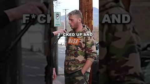 Guy Says Trump is a Good President