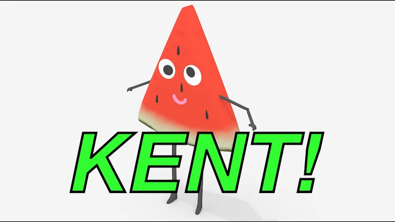 Happy Birthday KENT! - WATERMELON Birthday Song