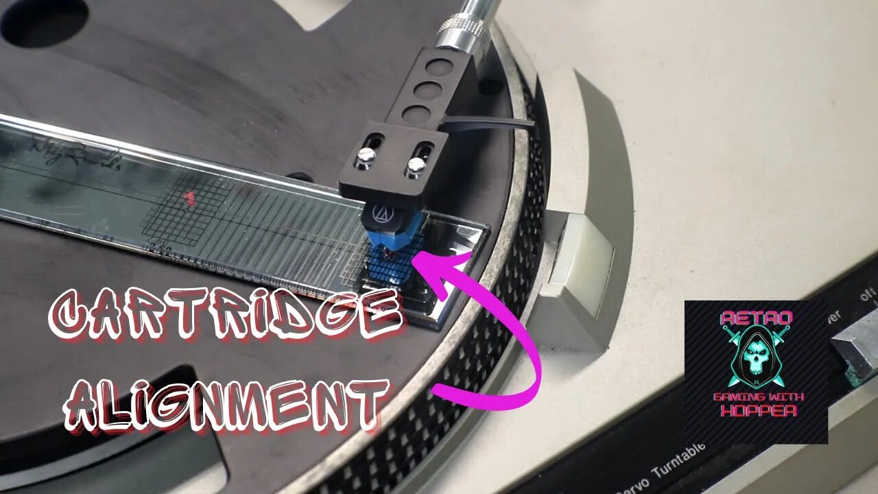 Technics SL 210 Setting Up The New Cartridge & Needle Weight